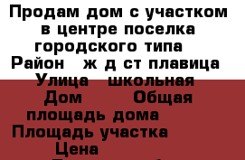 Продам дом с участком в центре поселка городского типа. › Район ­ ж.д.ст.плавица › Улица ­ школьная › Дом ­ 10 › Общая площадь дома ­ 120 › Площадь участка ­ 1 500 › Цена ­ 4 000 000 - Липецкая обл., Добринский р-н, Плавица ж/д ст. Недвижимость » Дома, коттеджи, дачи продажа   . Липецкая обл.